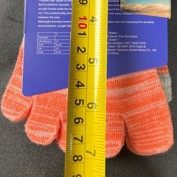 Tikmox Sports Socks Expert NWT Multicolor *Missing Size* - Picture 3 of 4